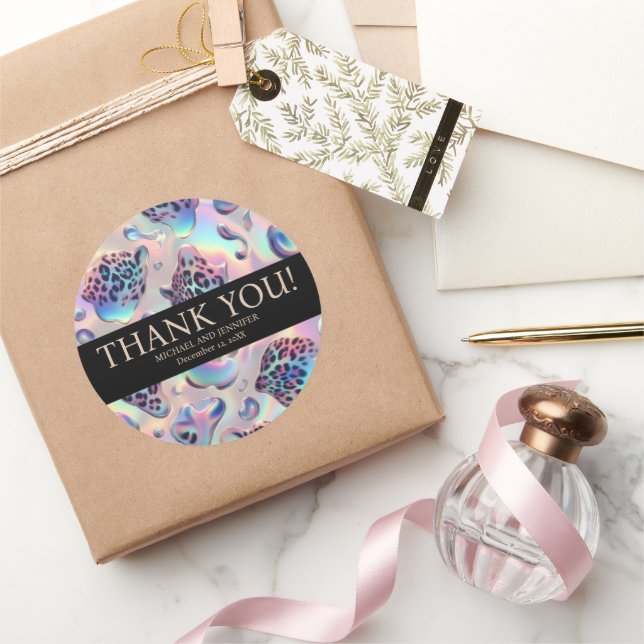 Exotic Posh Wedding Stickers (Gifting)