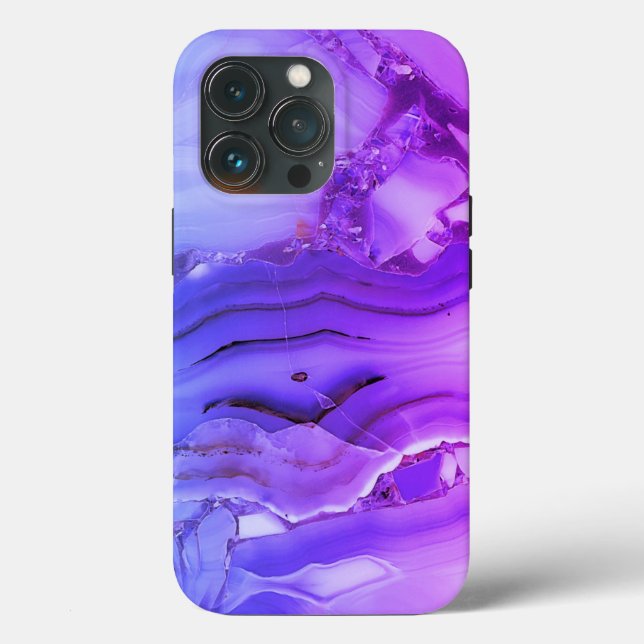 Exotic Purple Marble  Case-Mate iPhone Case (Back)