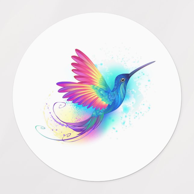Exotic Rainbow Hummingbird (Design 1)