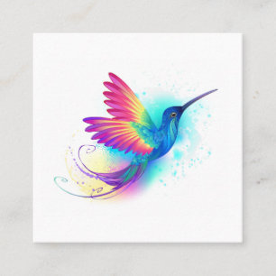 Exotic Rainbow Hummingbird Appointment Card