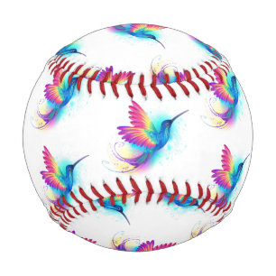 Exotic Rainbow Hummingbird Baseball