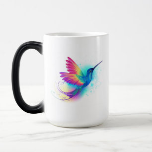 Exotic Rainbow Hummingbird Magic Mug