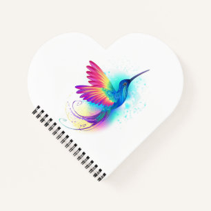Exotic Rainbow Hummingbird Notebook