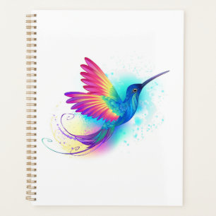 Exotic Rainbow Hummingbird Planner