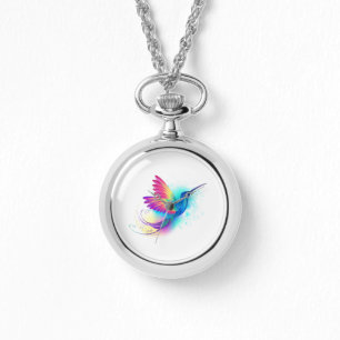 Exotic Rainbow Hummingbird Watch