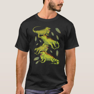 Exotic Reptile Animal Lizard  Tropical Wildlife Ig T-Shirt