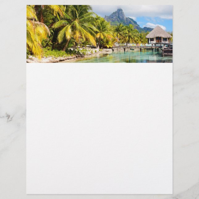 Exotic resort flyer (Front)