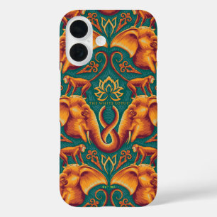 Exotic Safari Tapestry Pattern - The White Lotus iPhone 16 Case