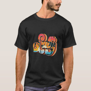 Exotic Salty Palm Trees Retro Tropical Summer T-Shirt