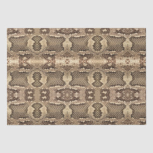 Exotic snake skin animal print texture pattern tissue paper