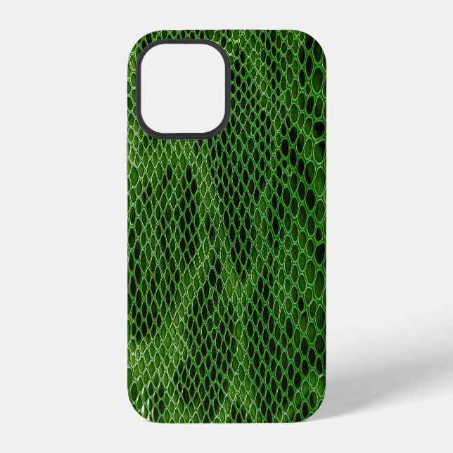 Exotic Snake Skin Background iPhone Case (Back)