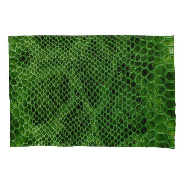 Exotic Snake Skin Background Pillowcase (Front)