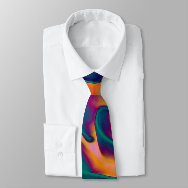 “Exotic Succulent MGP Art " Tie (Tied)