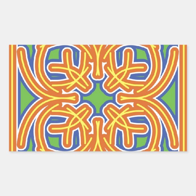 Exotic Tile Sticker (Front)