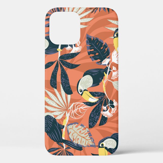 Exotic Toucan Jungle Scene Case-Mate iPhone Case (Back)