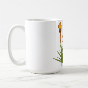 Exotic Tribal Tiki Mask Coffee Mug - Colourful 