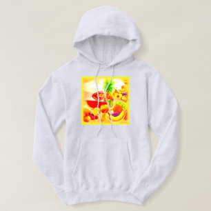 Exotic Tropical Fruits Painting. Buy Now Hoodie