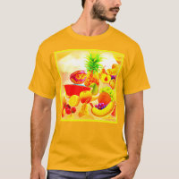 Exotic Tropical Fruits Painting. Buy Now