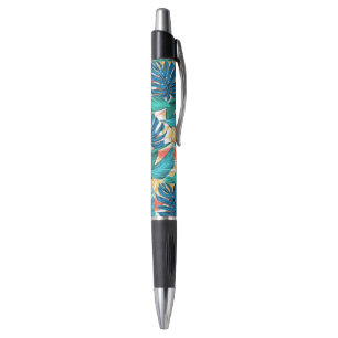 Exotic Tropical Leaves Pen