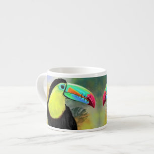 Exotic Tropical Toco Toucan Bird - Painting - Espresso Cup