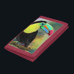 Exotic Tropical Toco Toucan Bird - Painting Migned Trifold Wallet<br><div class="desc">Exotic Tropical Toco Toucan Bird - Painting Migned Watercolor Beautiful Colourful</div>