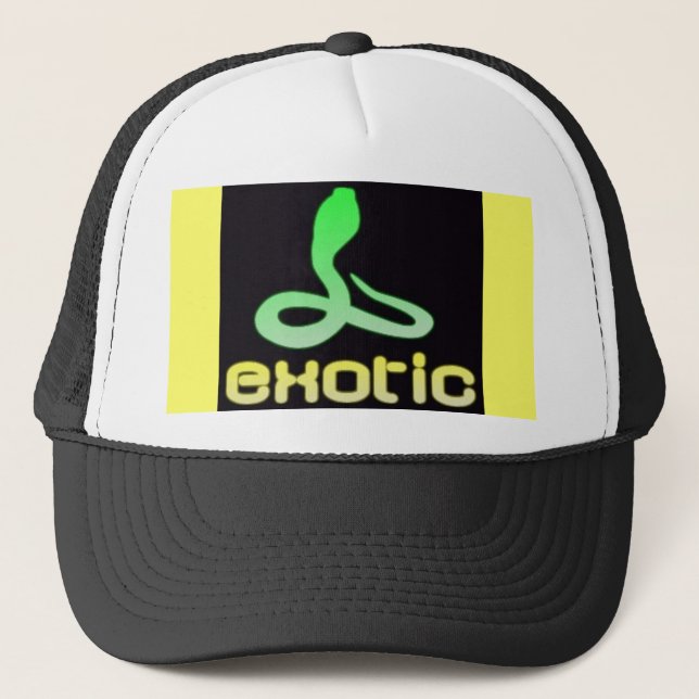 exotic trucker hat (Front)