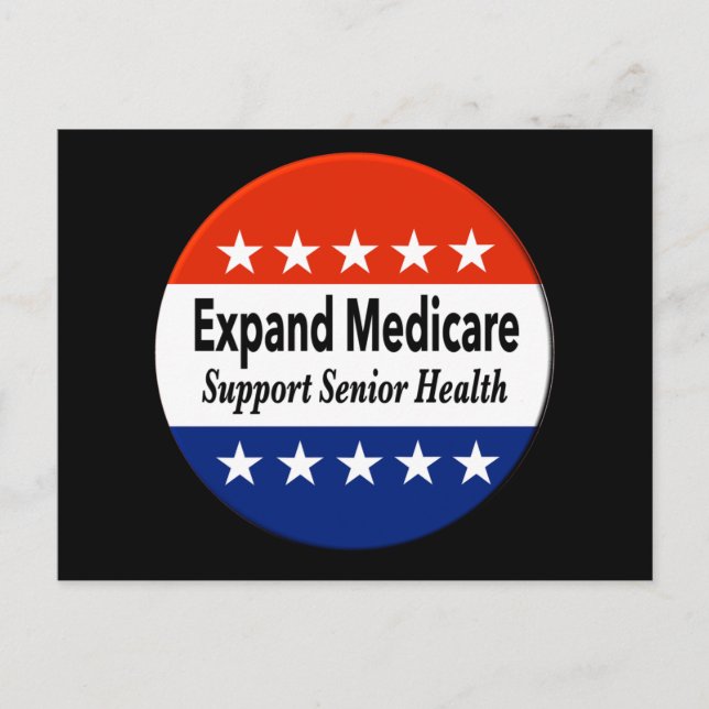 Expand Medicare to Support Senior Health Postcard (Front)