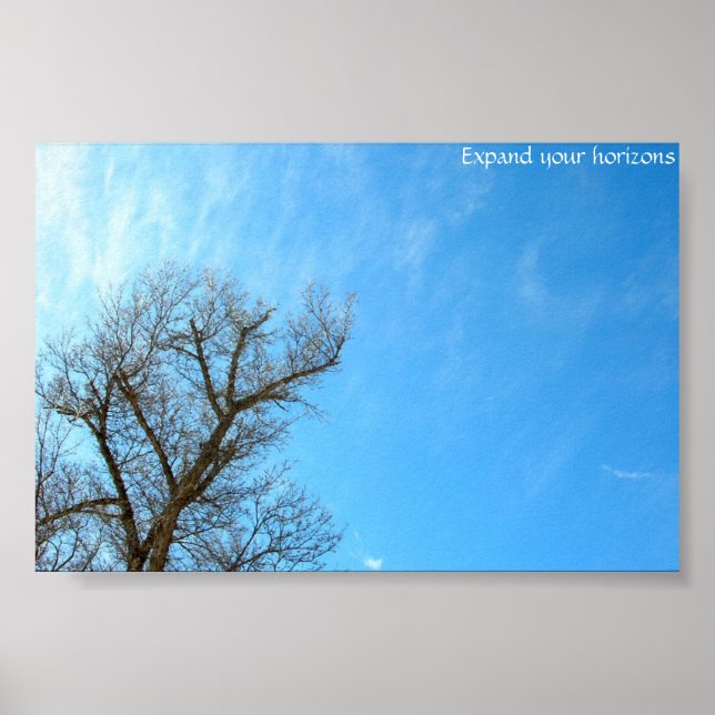 Expand your horizons poster (Front)