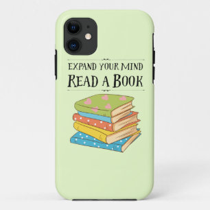 Expand your mind ... read a book iPhone 11 case