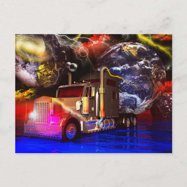 Expanding universe postcard (Front)