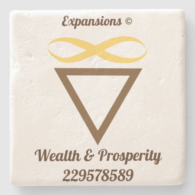 Expansions wealth & prosperity coaster (Front)
