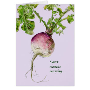 Expect Miracles Everyday Turnip