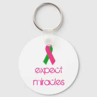 Expect Miracles Keychain