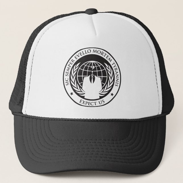 Expect us trucker hat (Front)