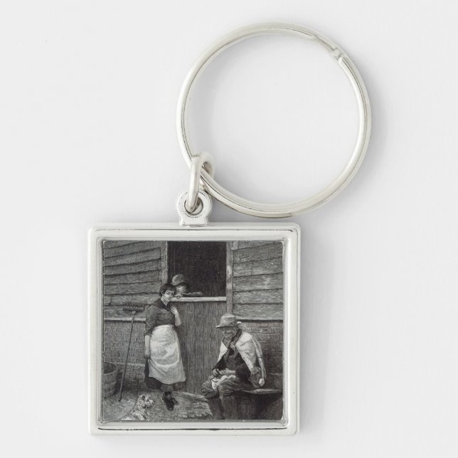Expectancy, from 'Leisure Hour', 1888 Keychain (Front)