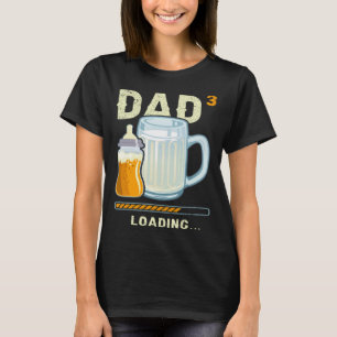 Expectant Dad Dad to be Future Dad 3rd child 2 T-Shirt