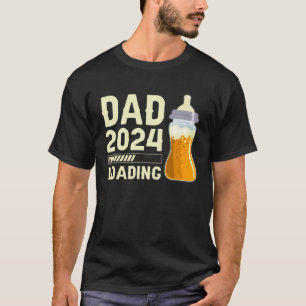 Expectant dad Future Dad Dad to be Dad 2024 loadin T-Shirt
