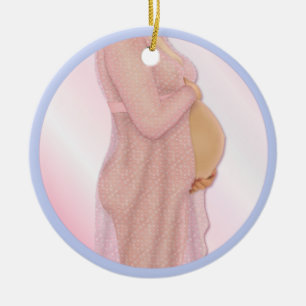 Expectant Dreams Ceramic Ornament