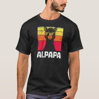 Expectant Father ALPAKADADDY Retro Funny Soon-to-b T-Shirt