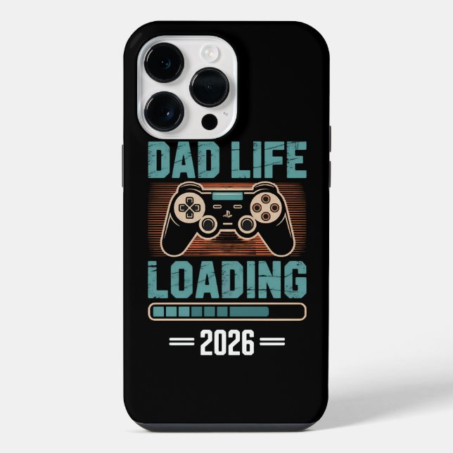 Expectant Father Dad Life Loading 2026 iPhone Case (Back)