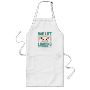 Expectant Father Dad Life Loading 2026 Long Apron
