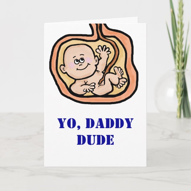 Expectant Father's Day Card for Boy  Customize It! (Front)