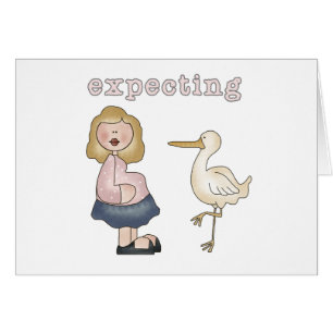 Expectant Mom and Stork
