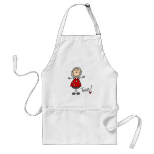 Expectant Mom of Twins Tshirts and Gifts Standard Apron