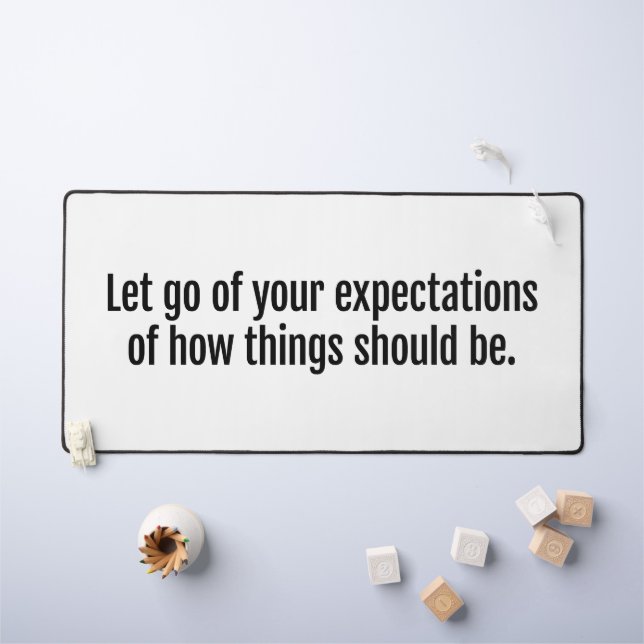 Expectations Desk Mat (Kids Table)