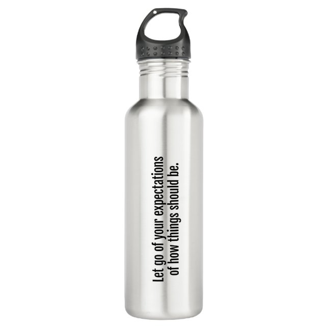 Expectations Water Bottle (Front)