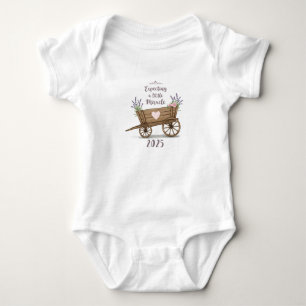 Expecting a Little Miracle' - Cute bodysuit