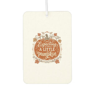 Expecting A Little Pumpkin Fall Pregnancy Shirt_1 Air Freshener