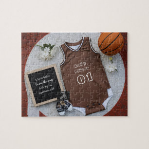 Expecting Baby Sports Pregnancy announcement  Jigsaw Puzzle