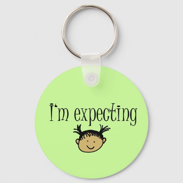 Expecting! Keychain (Front)